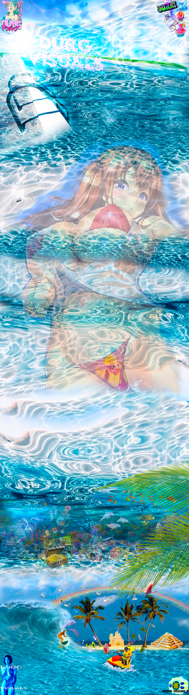 Beach Vacation Waifu Grip