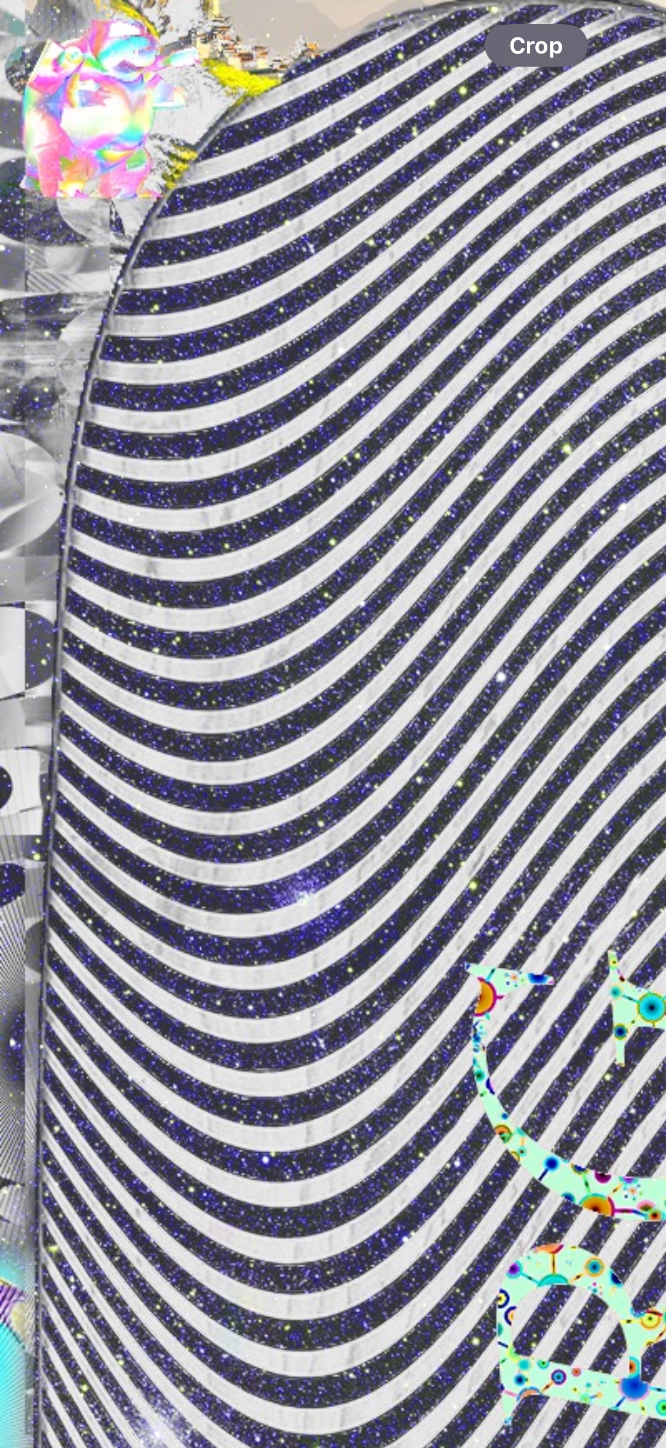 You Durg Black and White Swirl