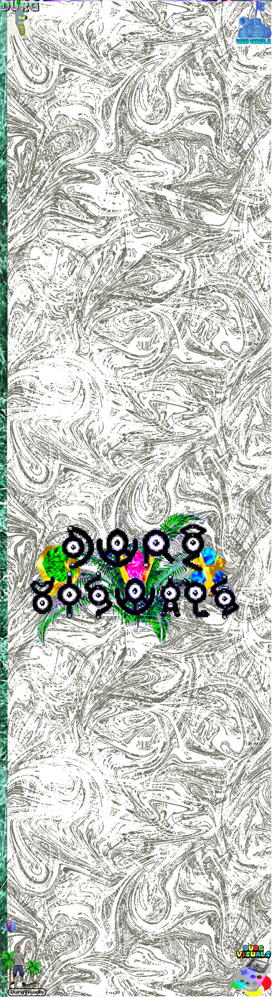 Unown Jewelz Marbled Grip