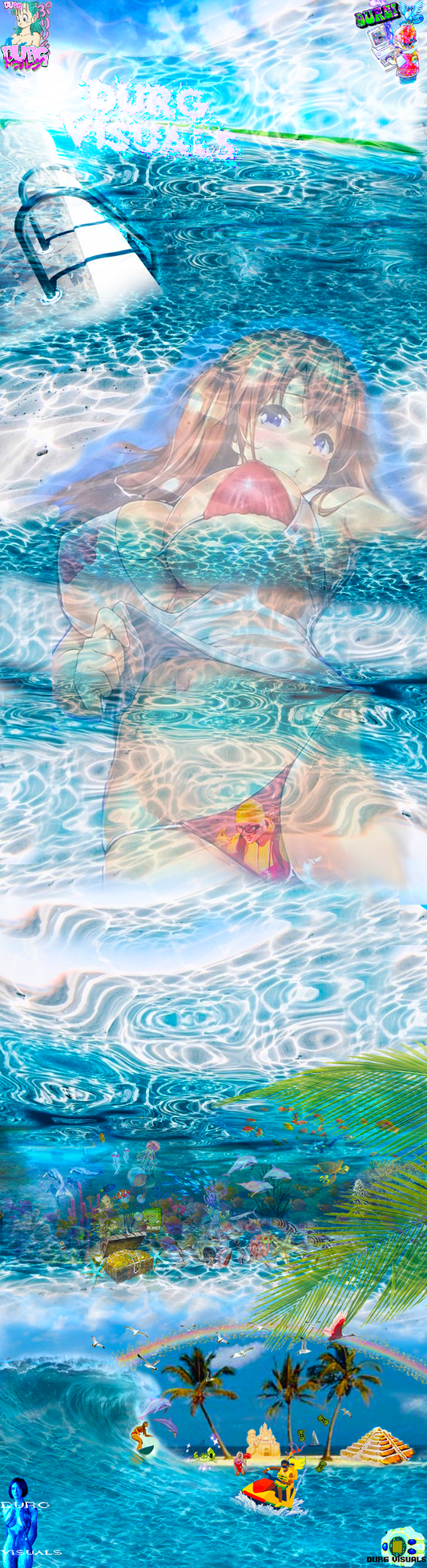 Beach Vacation Waifu Grip