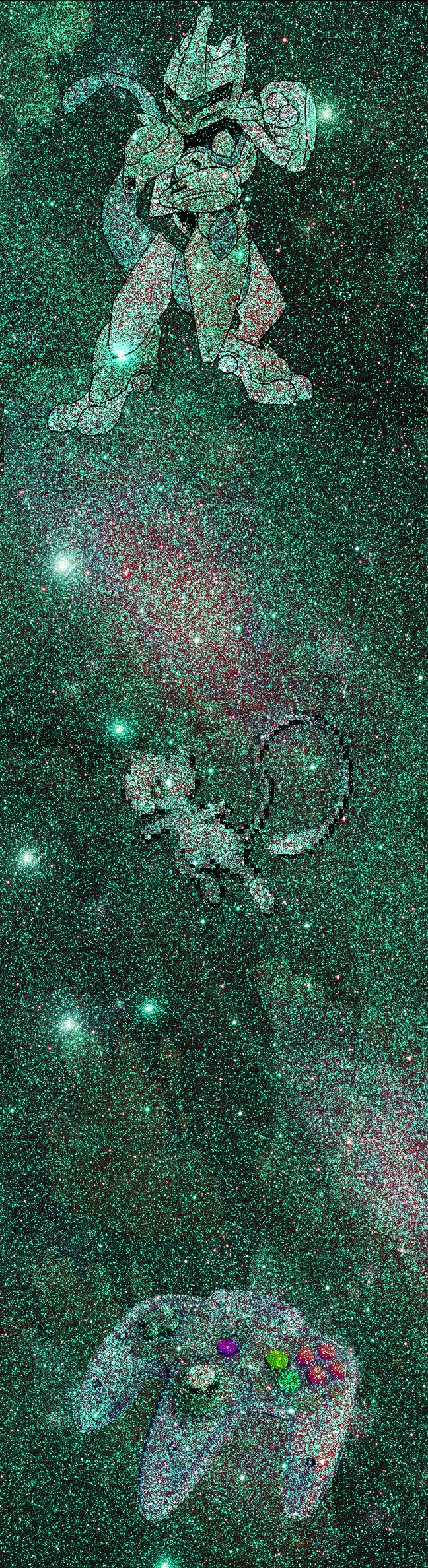 Cosmic 3-Piece Green Grip