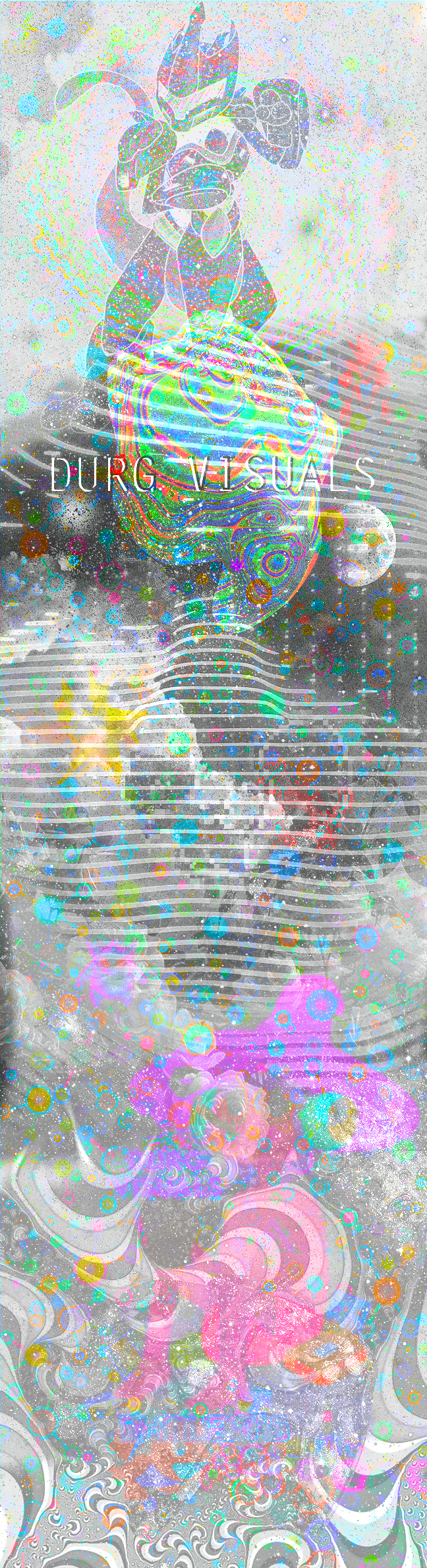 Holographic Mecha Mewtwo Pink Grip