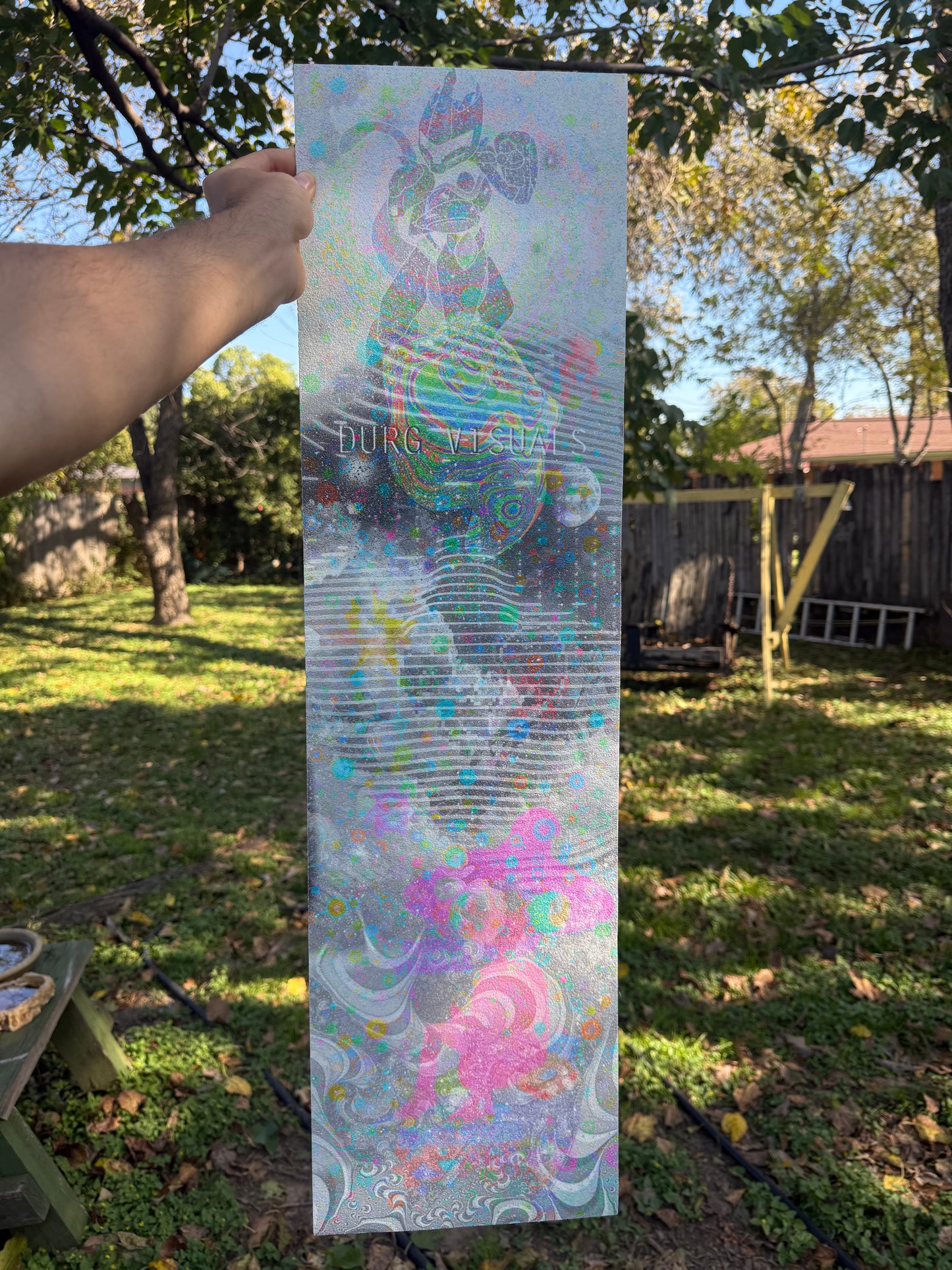 Holographic Mecha Mewtwo Pink Grip