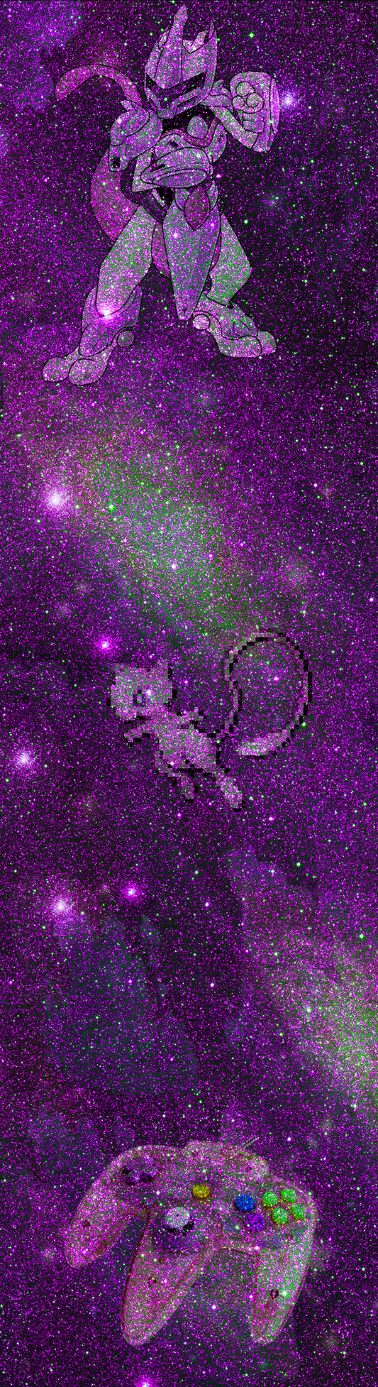 Cosmic 3-Piece Pink Grip