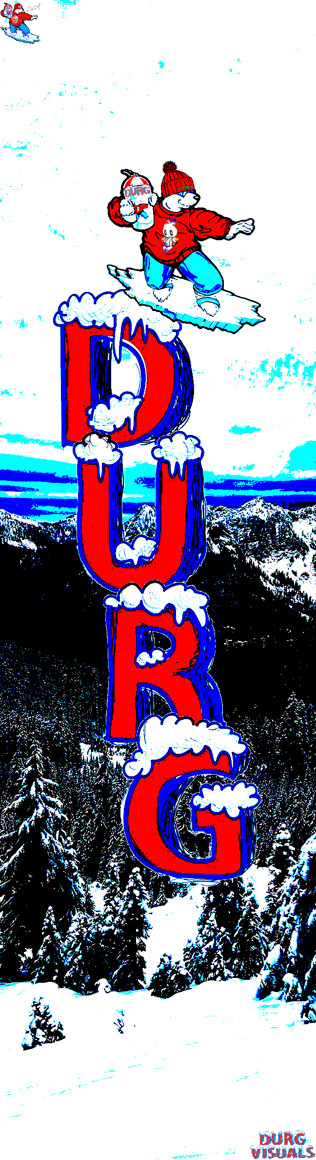 Icee Grip OG Glacier Cartoon Version Grip